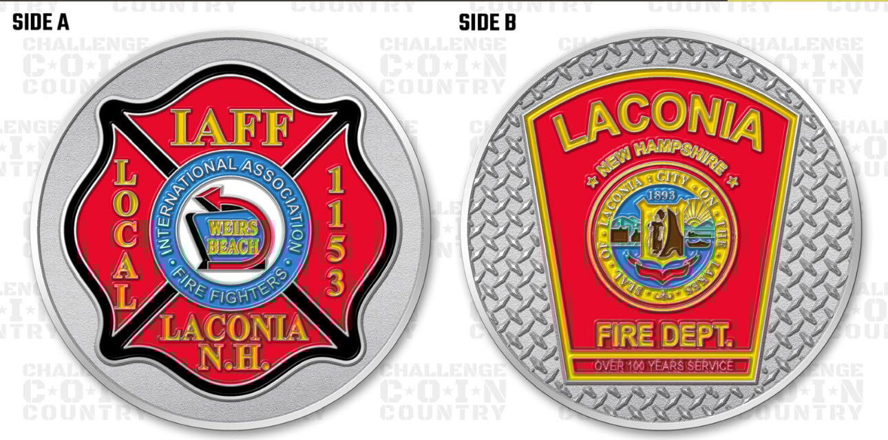 Local firefighters launch challenge coin fundraiser
